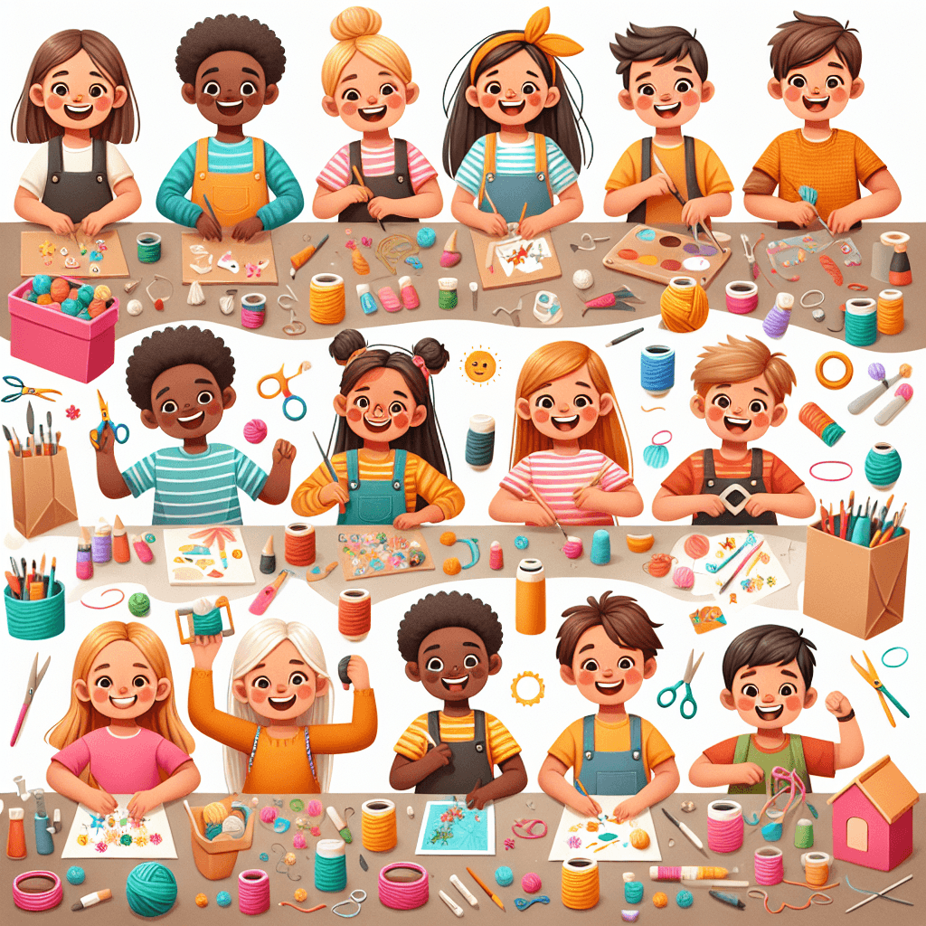 Crafting Fun: Engaging DIY Projects for Kids from Our Eshop